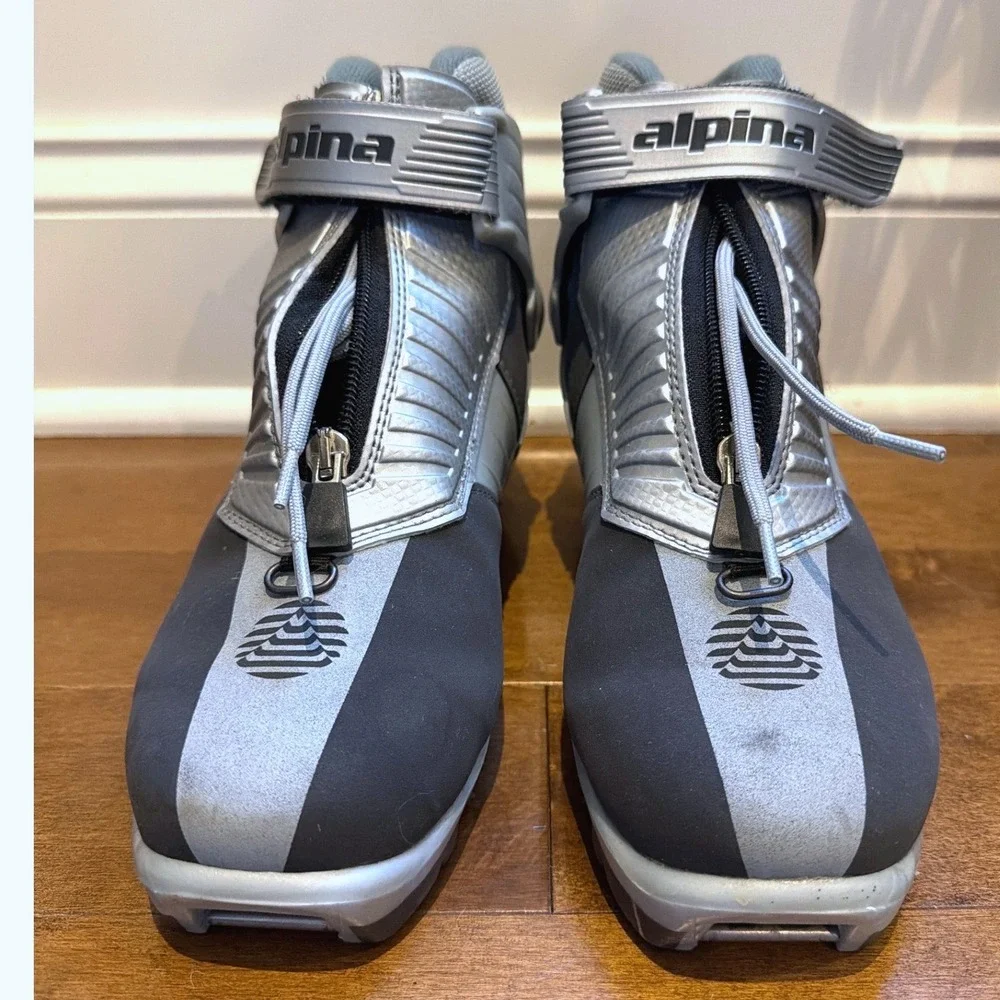 Alpina Ski Boots Cross Country TR40L EU37 Womens 5.5-6 Grey NNN Thinsulate 235mm